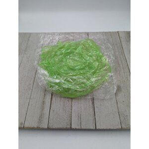 6 Pack Reusable Food Cover Stretchable Silicone Bowl Wraps Food Saver Green